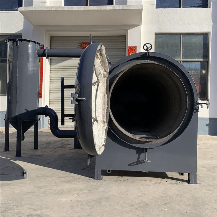 为什么新型卧式炭化炉取代了老土窑制炭